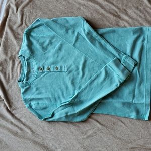 Mint green, thermal men's top by Sonoma